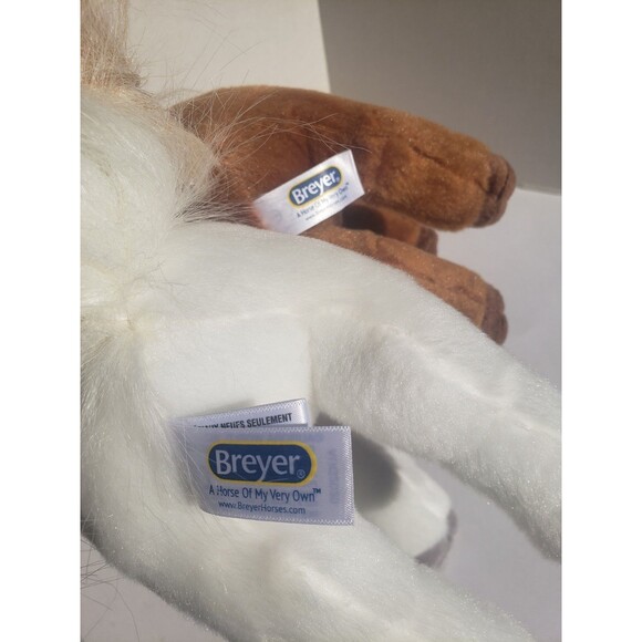 Lot Of 2: BREYER Arabian 13" & Brown 10" "A Horse Of My Very Own" Plush Stuffed - Picture 4 of 9